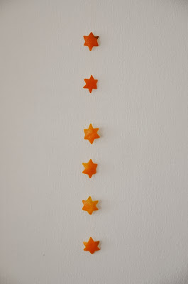 How to make mandarin orange peel garland