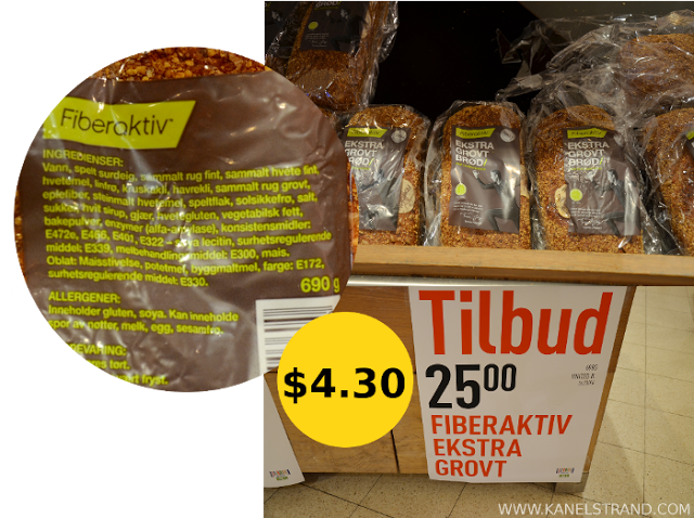 healthy fiber rich bread
