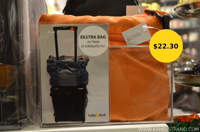 extra travel bag from Lucky Duck