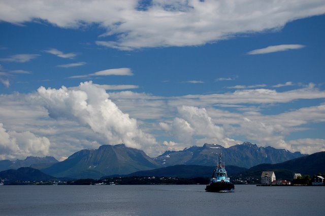 Alesund . Art Noveau center