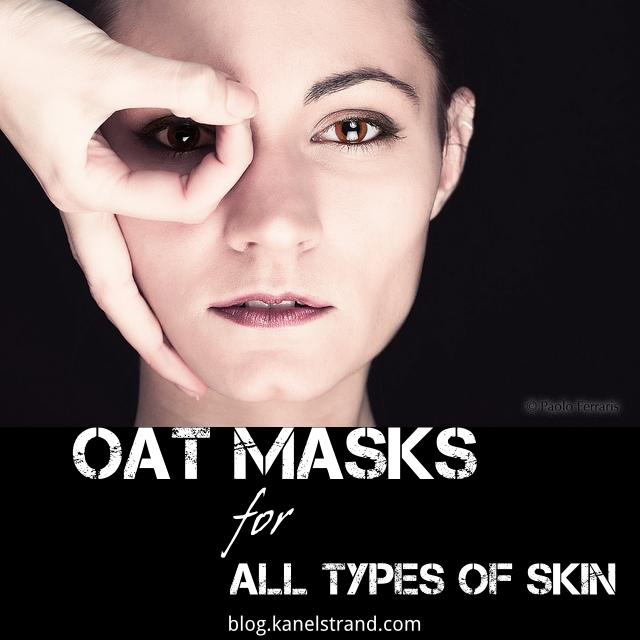 Easy homemade oat masks for all types of skin via @kanelstrand #homemade #beauty