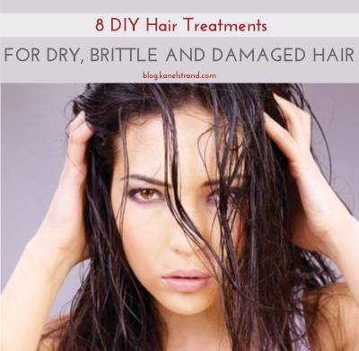 8 DIY Treatments for dry, brittle and damaged hair