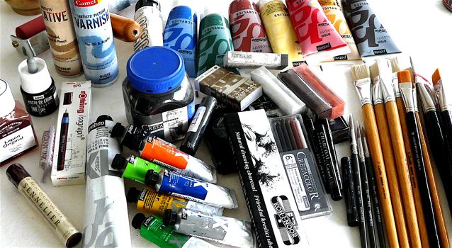 art supplies can have cancer causing ingredients