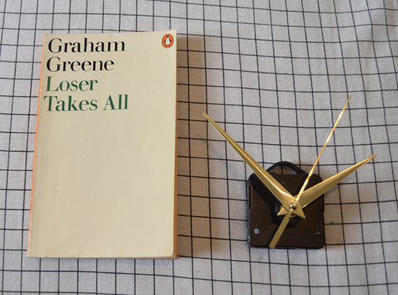 DIY1 up cyled book project recycle cp-cycle book clock diy tutorial handmade ideas home